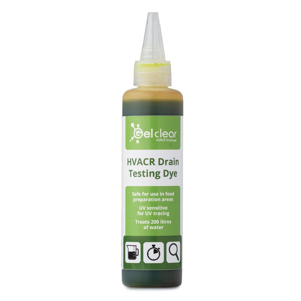 Gel-Clear UV Condensate Drain Leak Detection Dye 250ml