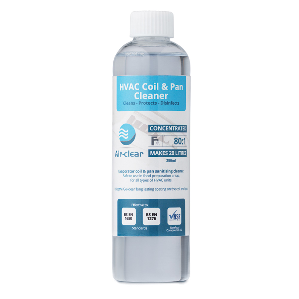 Gel-Clear Air-Clear HVAC Cleaner Concentrate 250ml