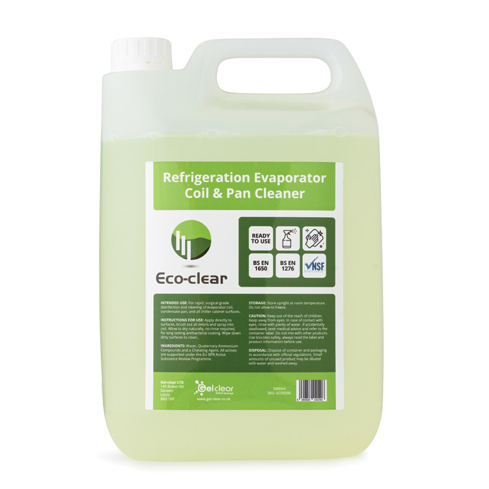 Gel-clear Eco-Clear Ready-to-Use Coil Cleaner 5 Litre