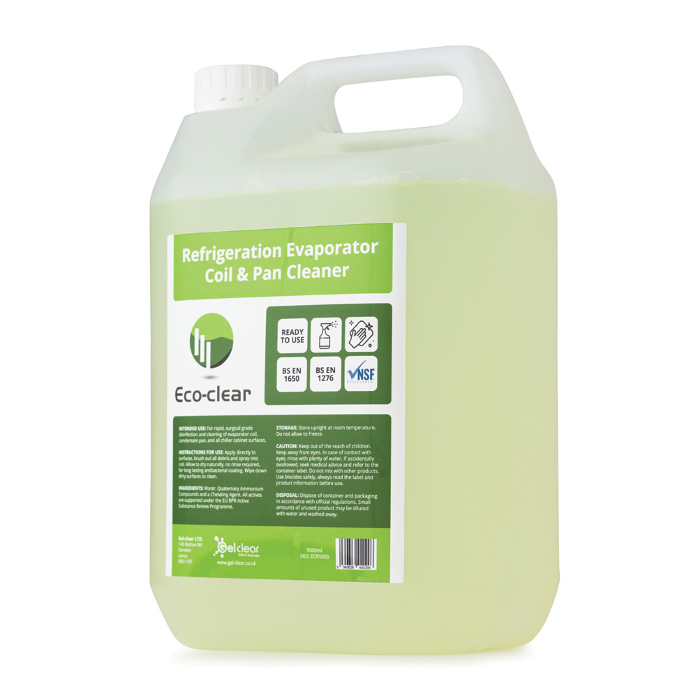 Gel-clear Eco-Clear Ready-to-Use Coil Cleaner 5 Litre - Image 2