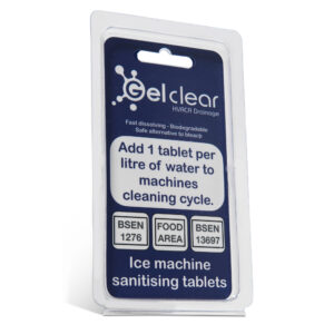 Gel-Clear Ice Machine Disinfectant Tablets