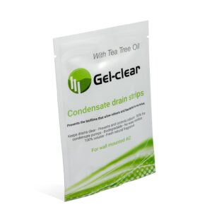 Gel-Clear HVAC Air Freshener & Drain Strip Tea Tree 6 Month